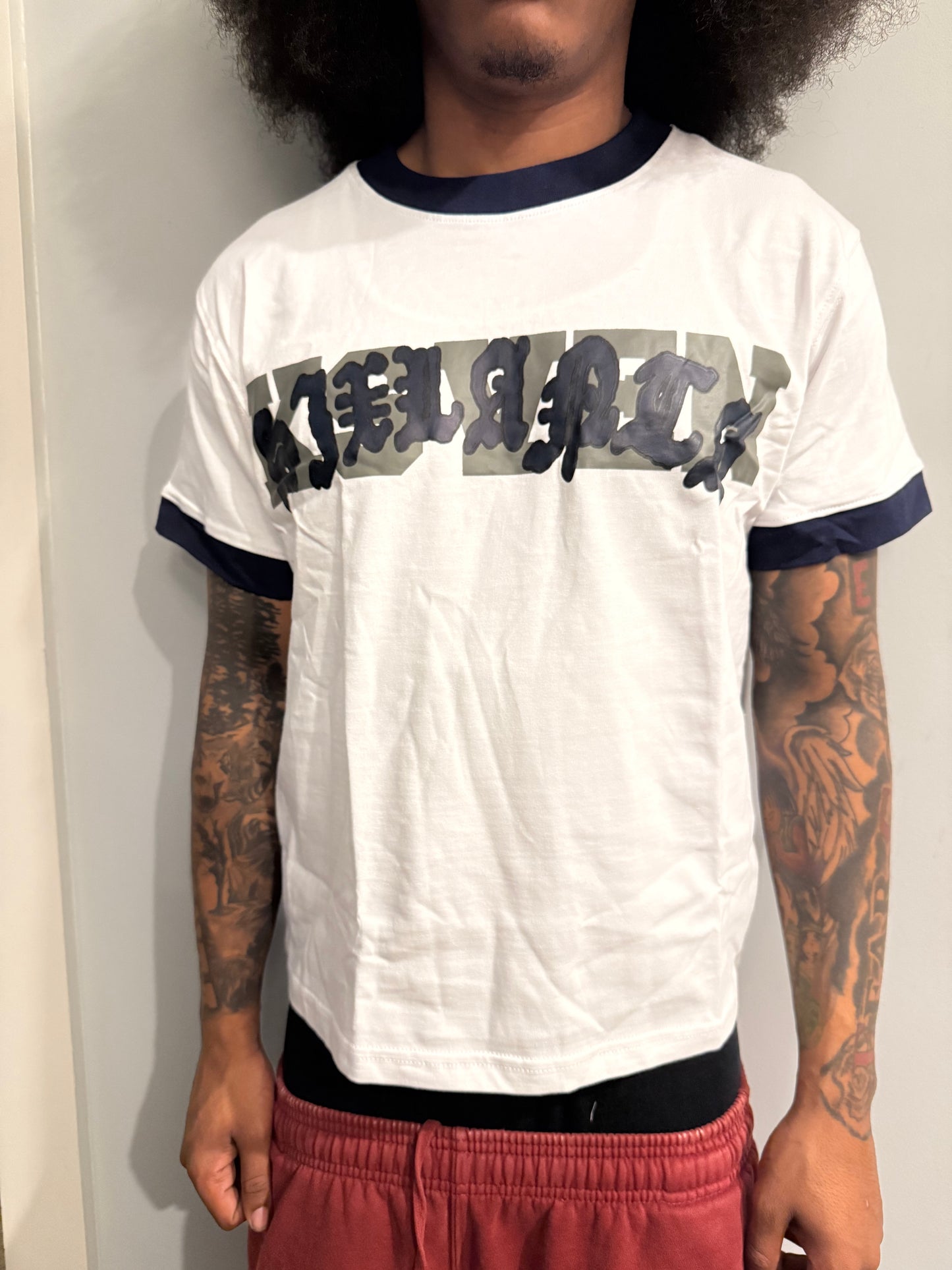 Varsity Collab baby tees