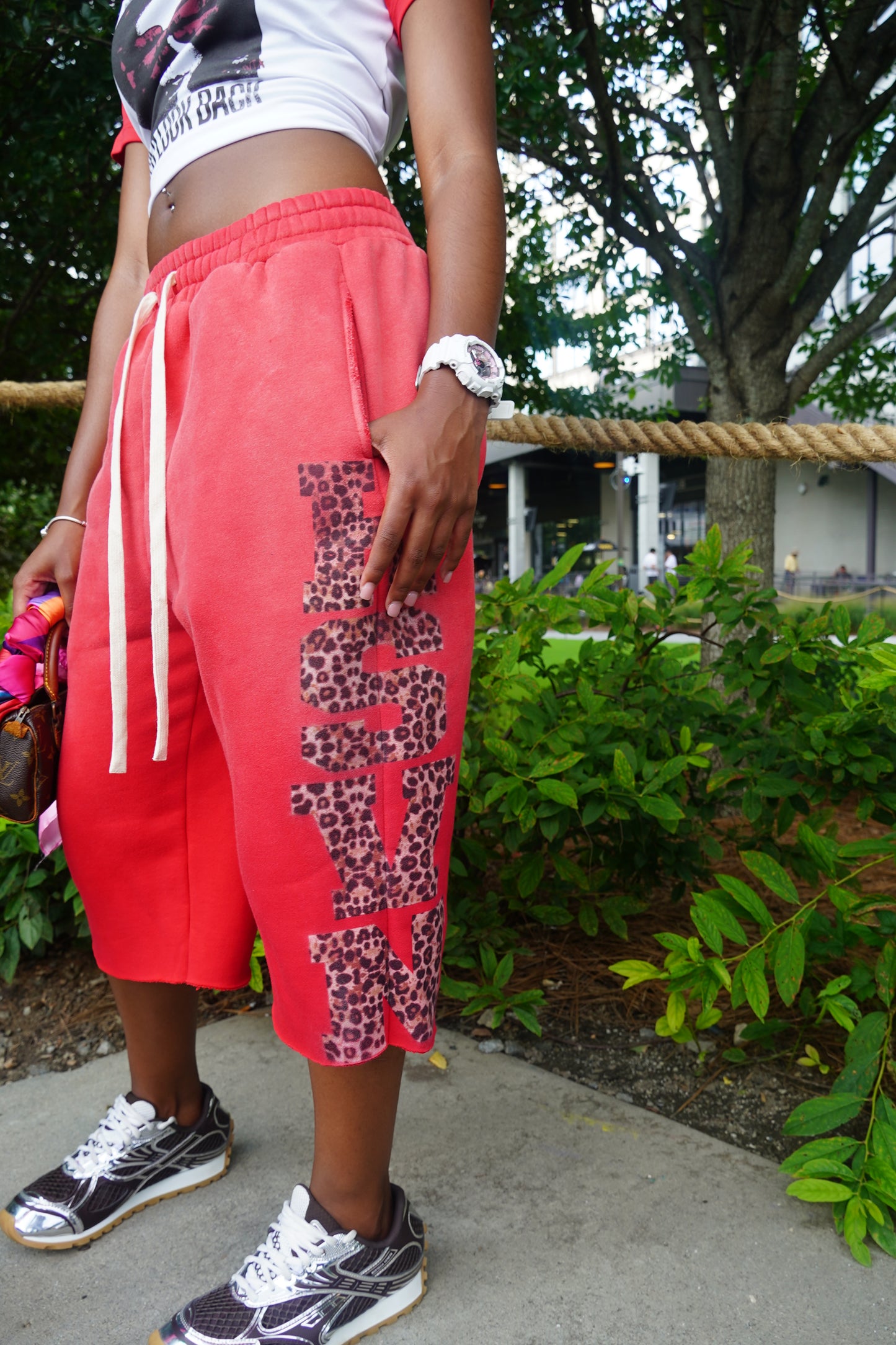 KSVN Cheetah long shorts