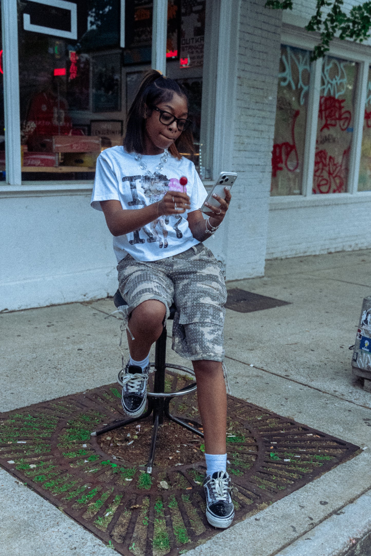 White “Betty Boop” Tee