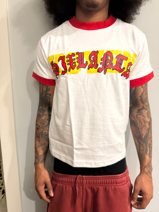 Varsity Collab baby tees