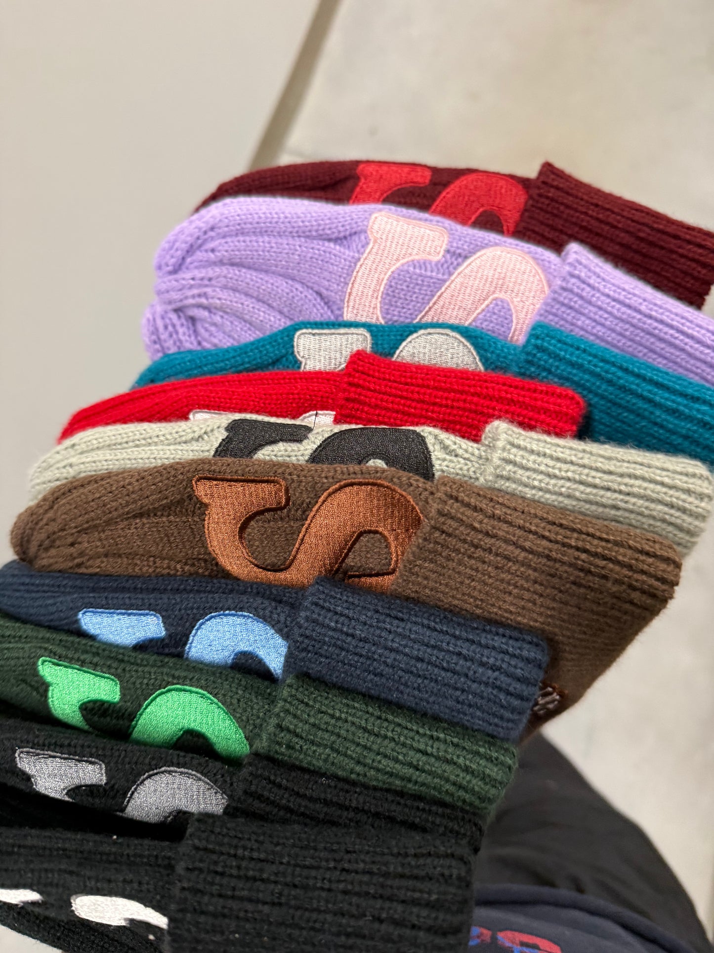 V4 SIX beanies
